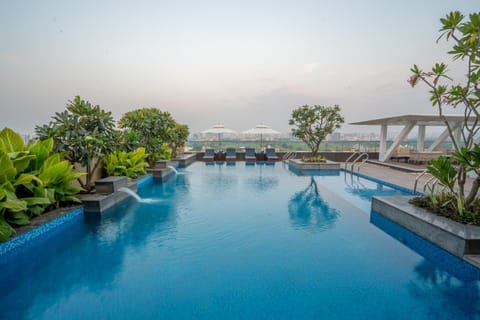 Pool view, Swimming pool