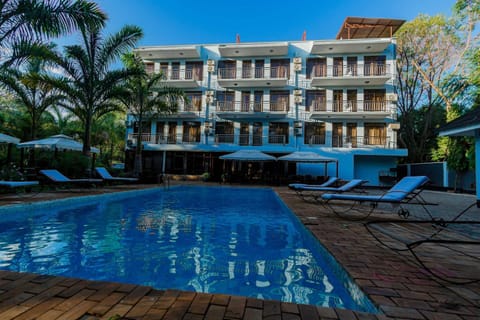 Property building, Pool view, Swimming pool