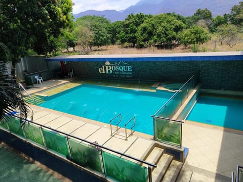 Day, Natural landscape, Mountain view, Pool view, Swimming pool