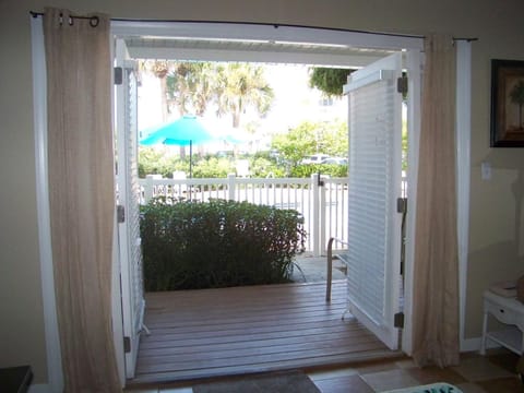 Patio, Balcony/Terrace, Garden view