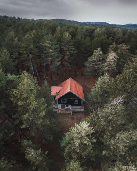 Property building, Spring, Day, Natural landscape, Bird's eye view, Mountain view