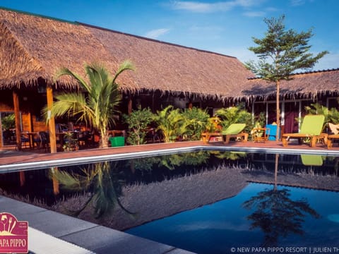 Garden, Pool view, Swimming pool, sunbed