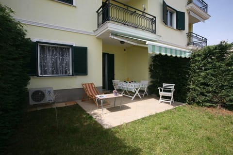 Patio, Seating area, Garden view