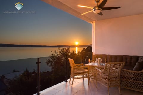 Balcony/Terrace, Sea view, Sunset