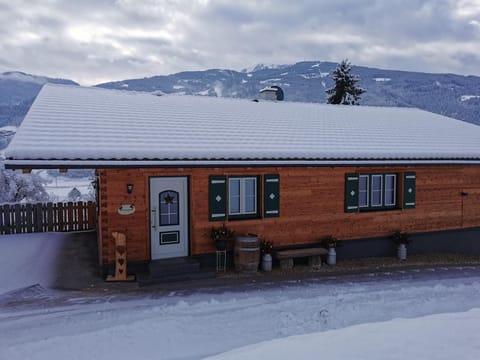 Property building, Winter, Mountain view