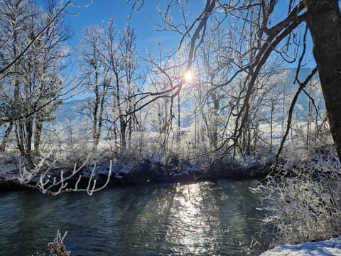 Natural landscape, Winter, Hiking