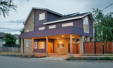 Facade/entrance, Sunset