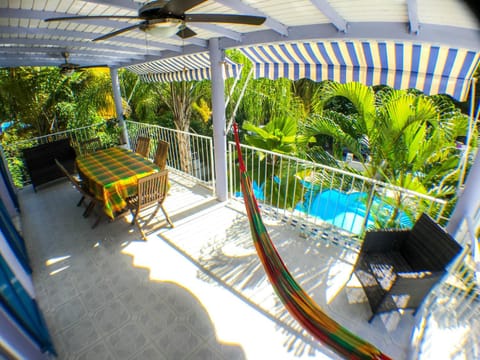 Balcony/Terrace, Garden view, Pool view