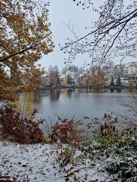 Day, Natural landscape, Winter, Hiking, Hiking, Lake view