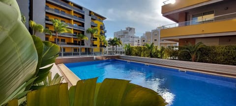 Natural landscape, Pool view, Swimming pool, Sunset