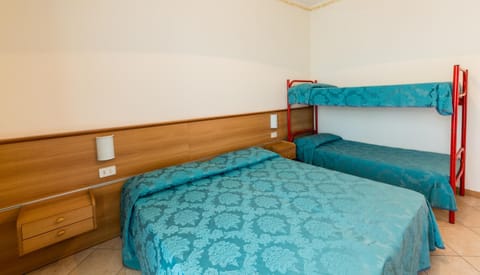 Photo of the whole room, bunk bed