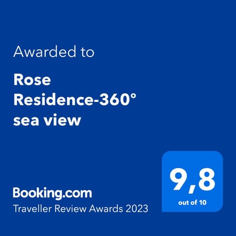 Rose Residence-360º sea view Copropriété in Kissamos