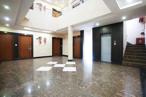 Property building, elevator