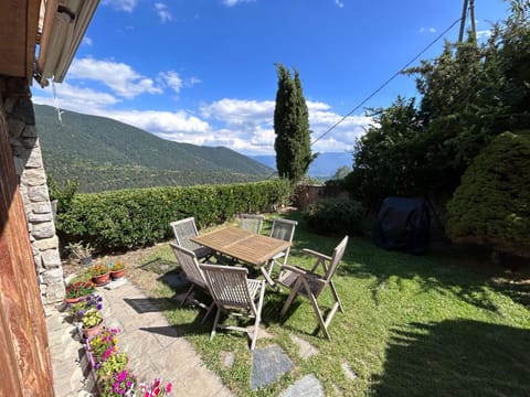 Natural landscape, Garden, Mountain view