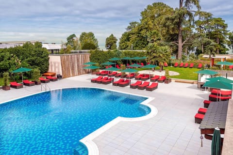 Pool view, Swimming pool