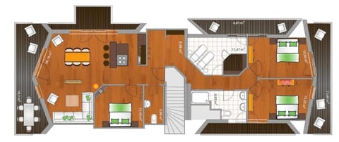 ancora Marina Haus 1 Penthouse Apartment in Ostholstein