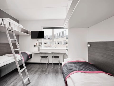 Bed, TV and multimedia, View (from property/room), Photo of the whole room, Bedroom, bunk bed, internet