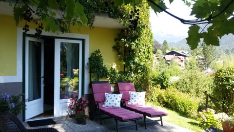 Facade/entrance, Summer, Garden view, Mountain view