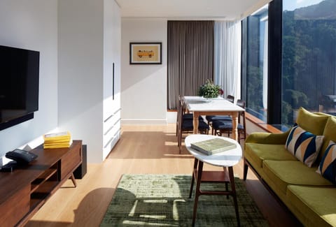 Dining area, Garden view, Sea view