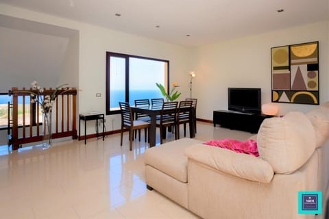 Living room, Dining area, Garden view, Sea view, Sea view