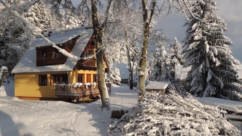 Facade/entrance, Off site, Winter, Sunrise