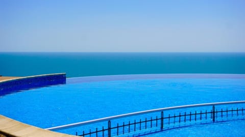 Day, Pool view, Sea view, Swimming pool