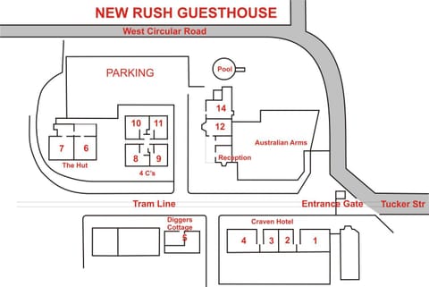 New Rush Guest House Bed and Breakfast in Namibia