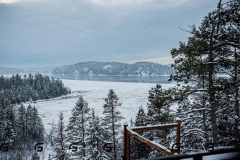 Winter, River view