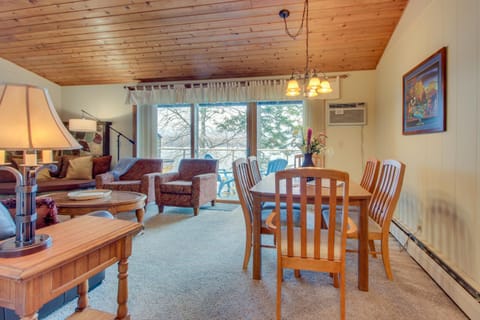 Bay Point Lakefront 1B Up Condo in Whitefish