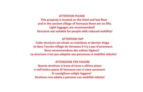 Santa Marta Rooms Bed and Breakfast in Vernazza