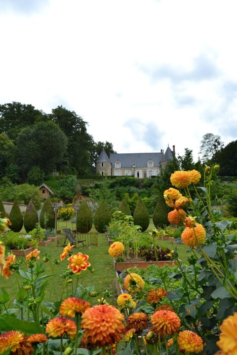 Property building, Spring, Garden