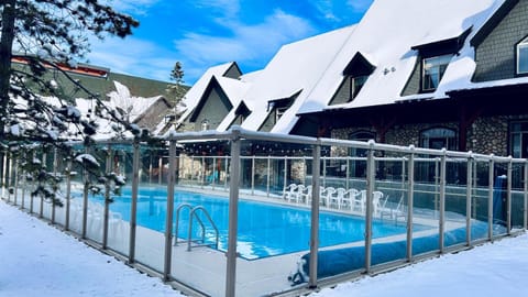 Property building, Pool view, Swimming pool