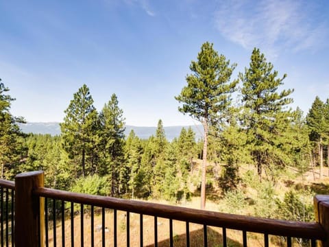 Cascade Lakeview Log Cabin Casa in Valley County