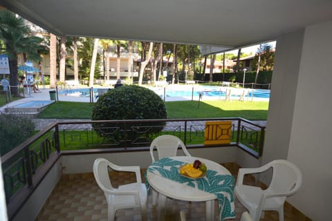 Patio, Balcony/Terrace, Garden view, Pool view
