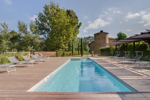 Day, Pool view, Swimming pool, sunbed