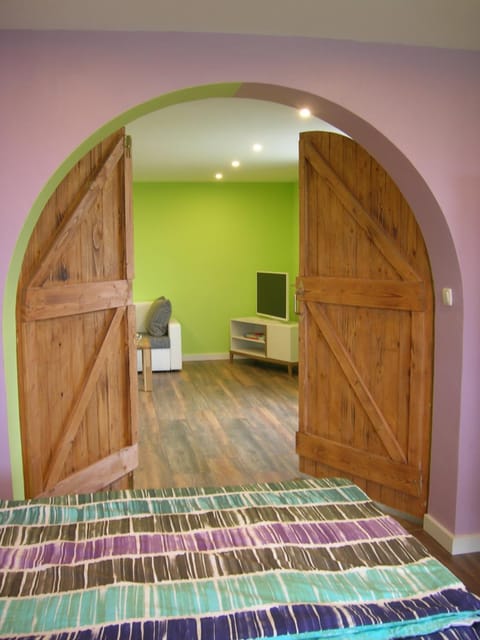 Living room, Bedroom