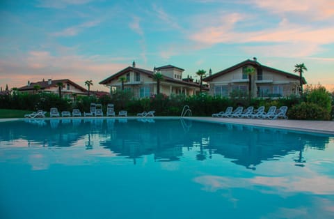 Summer, On site, Swimming pool, Swimming pool, Sunset