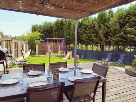 Patio, BBQ facilities, Children play ground, Garden