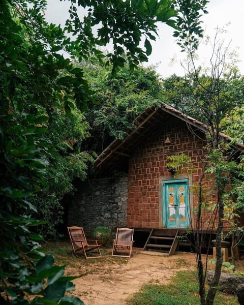 Property building, Natural landscape, Garden view