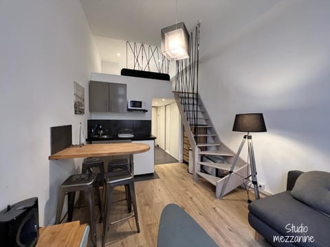 Hyper centre : Appartement Déco Atelier ou Studio Mezzanine Condominio in Lyon