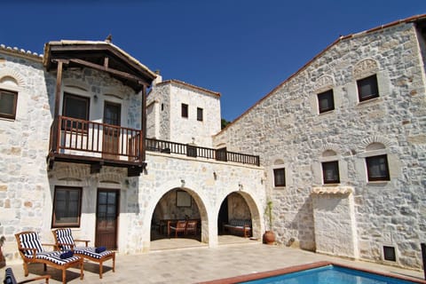 Stone Castle Villa in Athens Suburb Chalet in Euboea