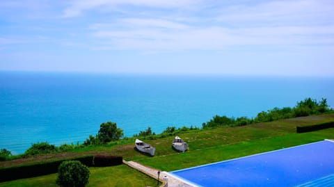 Natural landscape, Sea view, Swimming pool