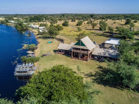 Chobe River Camp Nature lodge in Zambia