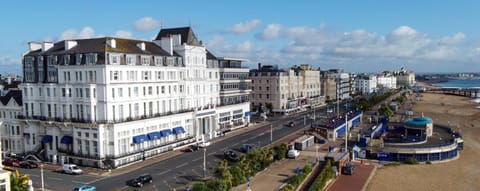 Property building, Sea view, Street view