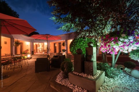 Patio, Night, Garden, Balcony/Terrace