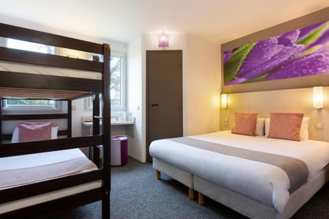 Property building, bunk bed