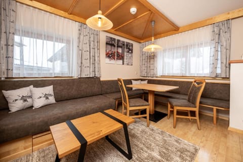 Living room, Seating area, Dining area