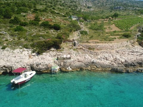 Property building, Natural landscape, Bird's eye view, Beach