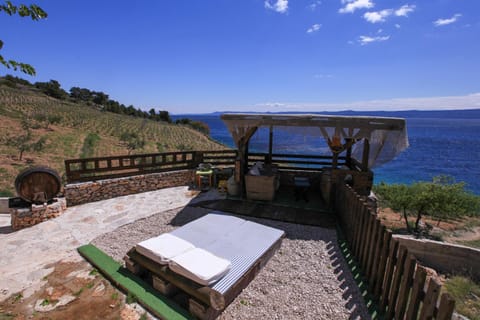 Neighbourhood, Natural landscape, Summer, Seating area, Garden view, Sea view