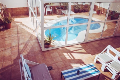 Patio, Garden, Swimming pool